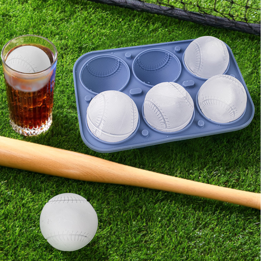 🌞New Hot Selling-￡9.99!!🔥⚾️Baseball Sphere Ice Cube Mold❄️