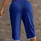 📢🌞Summer Hot Sale-30% OFF !! ⏰Women's Drawstring Capri Pants with Pockets