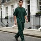 🔥Last Day Sale 60% OFF⏰👔Men's T-Shirt & Wide-Leg Pants 2-Piece Set🎁