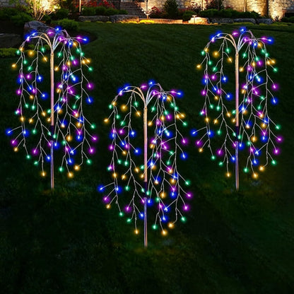 ⏳Limited-time 50% OFF!! ✨LuminaGlow™ Solar Firework Garden Lights – Waterproof Starburst Stake Lamps for Paths, Patios & Parties 🌟🌧️✨ (Multi-Colour)
