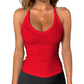 🏖️Summer Hot Sale - ONLY ￡9.99!!⚡50K+ SOLD!🌞Women's Ribbed V-Neck Tank Top