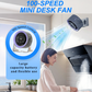 🔥HOT SALE 50% OFF🎁SmartAirly™ Desk/Wall Fan – USB Rechargeable with LED Display 📊 | 100 Speeds, 120° Tilt & Full Oscillation ↔️ | Ultra-Quiet for Bedroom 😴, Office 🖥️ & Camping 🏕️ | Up to 24H Battery ⚡ | UK Designed 💡🇬🇧