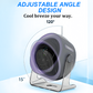 🔥HOT SALE 50% OFF🎁SmartAirly™ Desk/Wall Fan – USB Rechargeable with LED Display 📊 | 100 Speeds, 120° Tilt & Full Oscillation ↔️ | Ultra-Quiet for Bedroom 😴, Office 🖥️ & Camping 🏕️ | Up to 24H Battery ⚡ | UK Designed 💡🇬🇧