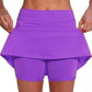 🏆Over 30,000 units sold ⌚️ Anti-Chafing Active Skort – Super soft and comfortable🔥 Perfect For Running, Tennis, Gym & Daily Wear! 🏃‍♀️🎾✨