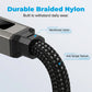 ⏳💥Final 3 hours-￡7.99!!🔌 4-in-1 Charging Cable with Digital Display & Keychain – Fast-Charging, Kink-Resistant & Compact