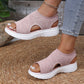 👡50% OFF NOW ! 💐 Women's Breathable Knit Platform Sandals – Air-permeable knit upper, cushioned sole & lightweight comfy summer footwear ✨ 2