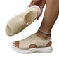 👡50% OFF NOW ! 💐 Women's Breathable Knit Platform Sandals – Air-permeable knit upper, cushioned sole & lightweight comfy summer footwear ✨ 2