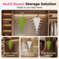🎁Buy 1 Get 1 Free🔥⚡50K+ SOLD! Almost Gone-💥Multi-Functional V-Shaped Double Sided Hanger Storage Rack