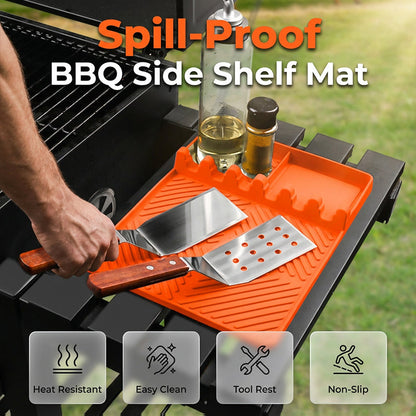 🔥New Hot Selling-60% Off!!🌿Silicone Grill Mat for Side Shelf