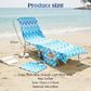 🌊🌞Summer Hot Sale-60% Off!!🌿Lounge Chair Towel Cover with Pockets