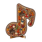 ⌛LAST DAY SALE ONLY ￡9.99!!🎵 Wooden Musical Note Puzzle – Handcrafted Brain Teaser for Music Lovers!  🧩 Perfect Gift • Eco-Friendly • Limited Stock! ⏳🇬🇧