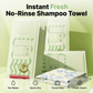 🔥 50% OFF · No-Rinse Hair Cleansing Shampoo Towel ✨