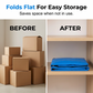 📦Last Day Special Price:£8.99!!!🧳 Collapsible Storage and Moving Bag – Heavy-duty handles & zippered closure – Folds flat, perfect for moving, travel or closet organization – reusable & easy to clean 🏠 2