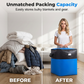 📦Last Day Special Price:£8.99!!!🧳 Collapsible Storage and Moving Bag – Heavy-duty handles & zippered closure – Folds flat, perfect for moving, travel or closet organization – reusable & easy to clean 🏠 2
