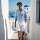 🌞Summer New Hot Selling 50% OFF🎁😎Men’s Summer Linen & Tencel™ Shorts ☀️  Relaxed Fit • Breathable, Drapey Fabric • Mid-Length Casual Style 🌿🇬🇧