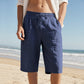 🌞Summer New Hot Selling 50% OFF🎁😎Men’s Summer Linen & Tencel™ Shorts ☀️  Relaxed Fit • Breathable, Drapey Fabric • Mid-Length Casual Style 🌿🇬🇧