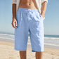 🌞Summer New Hot Selling 50% OFF🎁😎Men’s Summer Linen & Tencel™ Shorts ☀️  Relaxed Fit • Breathable, Drapey Fabric • Mid-Length Casual Style 🌿🇬🇧