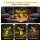 🔥Limited Time £10.99!! ⚡50K+ SOLD!✨🐝Hanging Solar Bee Light – Warm Amber Glow, Flicker-Free, Perfect for Garden Parties, Camping, or Kids’ Rooms – Spread Joy Day and Night 🌞🌜 2
