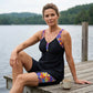 🌊🌞Summer Hot Sale-60% Off!!🌿 Women's Flowy Tankini Top and Shorts Swimsuit