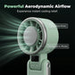 🌞Summer Hot Sale-60% Off!!🌿Foldable Turbo Handheld Fan with LED Display