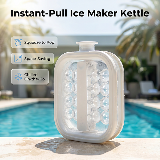 🌞Summer New Hot Selling 50% OFF🎁Portable Silicone Ice Ball Maker Kettle