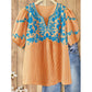 🔥New Hot Selling-60% Off!!🌿⏰Embroidered Breezy Blouse