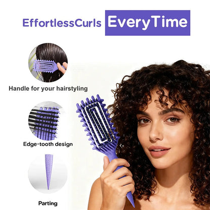📢📢New Hot Selling 50% OFF🎁 ⏰Ventilated Detangling Brush for Curly Hair