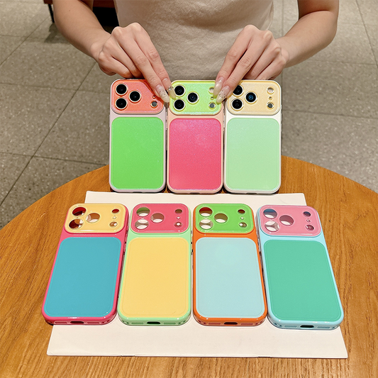 🔥HOT SALE 50% OFF🎁🏆#1 Best Seller ⏰💕🌟Vibrant Contrast Color Dopamine Acrylic Phone Case