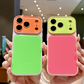 🔥HOT SALE 50% OFF🎁🏆#1 Best Seller ⏰💕🌟Vibrant Contrast Color Dopamine Acrylic Phone Case