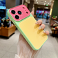 🔥HOT SALE 50% OFF🎁🏆#1 Best Seller ⏰💕🌟Vibrant Contrast Color Dopamine Acrylic Phone Case