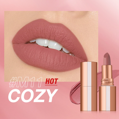 ⏳LAST DAY SALE ONLY ￡7.99!!💞24-Hour Smudge-Proof Wear • Vibrant Colour • Comfortable & Non-Drying Matte Lipstick 💋 50K+ Sold! ✨
