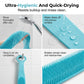 🛀 Boost bathing happiness! Skin becomes smooth and glowing! Dual-Sided Silicone Back Scrubber
