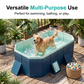 🥳HOT SALE 2026🥳💞50,000+ SOLD!👵❤️  Thick-walled, non-inflatable swimming pool – enjoy fun water activities and cool off at home this summer.