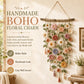 🔥New Hot Selling-60% Off!!🌿🌸Crochet Flower Wall Hanging Decor