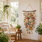 🔥New Hot Selling-60% Off!!🌿🌸Crochet Flower Wall Hanging Decor