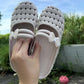 🩴Summer Sale Special Price:£9.99!!!⏰Women's Closed-Toe Breathable Mules — Lightweight Slip-On Sandals | Padded Memory Foam
