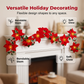⏰Christmas Limited Sale 50% OFF!!🎄50K+ SOLD! 🎁🎄 Christmas Poinsettia String Lights – Add a Warm Holiday Glow ✨