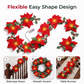 ⏰Christmas Limited Sale 50% OFF!!🎄50K+ SOLD! 🎁🎄 Christmas Poinsettia String Lights – Add a Warm Holiday Glow ✨