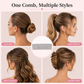 ⏳🏆LAST DAY SALE: ￡6.99!! 🎁Buy 1 Get 1 Free🔥💇‍♀️✨ Flexible Invisible Hair Comb—invisible, flexible, and non-slip—instantly creates a perfectly secure hold! 🌟