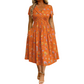 💃2026 Hot Sale 70% OFF🌿⏳Women's V-Neck Floral Print Dress with Twist Waist 2