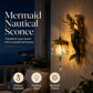 ⏳LAST DAY SALE ONLY ￡19.98!!🌊Antique Gold Coastal Mermaid Wall Light 🧜‍♀️✨  Hand-Painted Vintage Sconce for Indoors & Covered Outdoor Spaces 🏡🌊