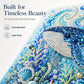 ❄️Surprise Price: ￡7.99 Today!!🐚3D Ocean Pearl Art DIY Kit – Glossy Painting Set with Sea Life, Pearls and Relief Texture