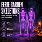 🎃💡 💀 Last Day 50% OFF – Solar Skull Garden Lights with Eerie Color-Changing Glow 👻Ideal For Haunted Yard, Porch & Walkway! 🪦✅