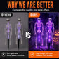 🎃💡 💀 Last Day 50% OFF – Solar Skull Garden Lights with Eerie Color-Changing Glow 👻Ideal For Haunted Yard, Porch & Walkway! 🪦✅