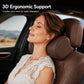 🚗💤 Drive in Comfort! Premium Memory Foam Car Neck Support Pillow