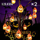 🥳2026 HOT SALE🥳💞50K+ SOLD!🎃🦇 50% OFF!👻Waterproof Halloween Pumpkin Solar Branch Lights