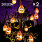 🥳2026 HOT SALE🥳💞50K+ SOLD!🎃🦇 50% OFF!👻Waterproof Halloween Pumpkin Solar Branch Lights