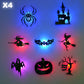 ⏳🏆LAST DAY SALE: ￡7.99!!💥Halloween Glow in Dark Wall Stickers