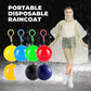 ⏳🏆LAST DAY SALE: ￡7.99!!🎁Buy 1 Get 1 Free🔥Pocket‑Size Disposable Raincoat for Unexpected Showers, Compact Ball‑Packaged Waterproof Emergency Poncho, One‑Size‑Fits‑All Lightweight Rain Protection for Travel, Hiking & Outdoor Events