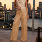 🛍️🔥Last Day Special Price!!👖Women's Elastic Waist Straight-Leg Pants